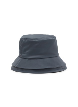 模特儿示范图 - 点击放大 - SACAI - 口袋层次尼龙渔夫帽