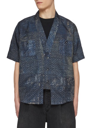 首图 - 点击放大 - FDMTL - V-Neck Printed Pocket Boro Shirt