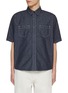 首图 - 点击放大 - FDMTL - Contrast Print Pocket Cotton Shirt