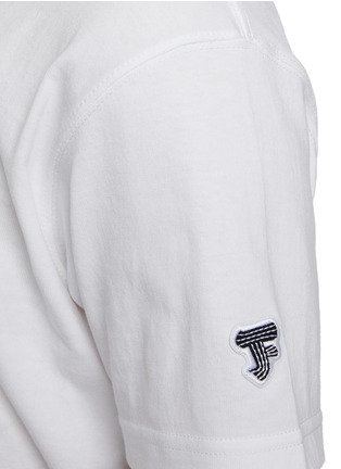  - FDMTL - Embroidered Logo Cotton T-Shirt