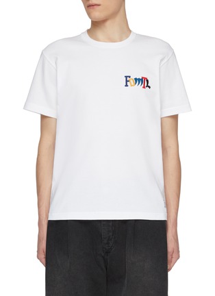 首图 - 点击放大 - FDMTL - Embroidered Logo Cotton T-Shirt