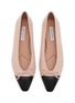 细节 - 点击放大 - AQUAZZURA - Gioia Leather Ballerina Flats