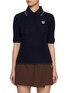 首图 - 点击放大 - SOUTHCAPE - Button Up Logo Wool Polo Shirt