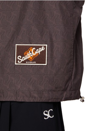  - SOUTHCAPE - Half Zip Logo Printed Anorak