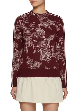 首图 - 点击放大 - SOUTHCAPE - Jacquard Floral Jumper