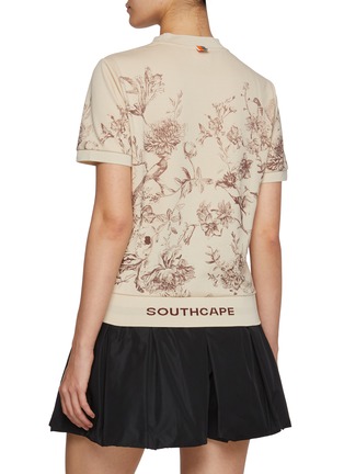 背面 - 点击放大 - SOUTHCAPE - Floral Printed Logo T-shirt