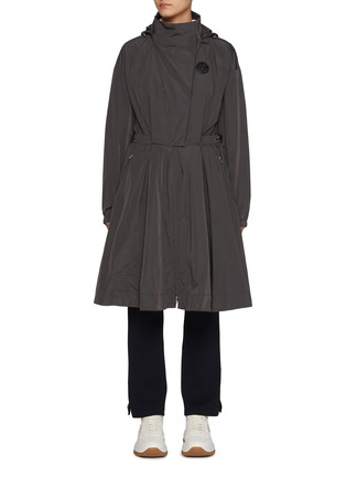 首图 - 点击放大 - SOUTHCAPE - Flared Hem Hooded Parka Jacket
