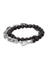 首图 - 点击放大 - JOHN HARDY - Classic Chain Strerling Silver Volcanic Bead Double Wrap Bracelet — Size UM