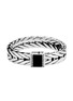 首图 - 点击放大 - JOHN HARDY - Modern Chain Sterling Silver Treated Black Onyx Extra Large Bracelet — Size M