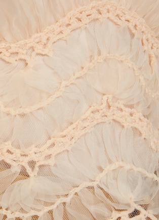  - ZIMMERMANN - MACRAME 刺绣网纱上衣