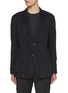 首图 - 点击放大 - BARENA - Siroco Notch Lapel Striped Linen Cotton Blazer