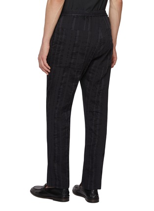 背面 - 点击放大 - BARENA - Bativoga Striped Elasticated Pants