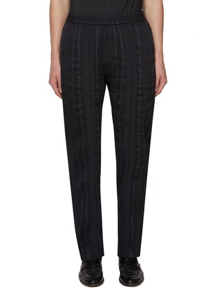 首图 - 点击放大 - BARENA - Bativoga Striped Elasticated Pants