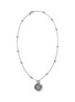 首图 - 点击放大 - JOHN HARDY - Moon Door Blue Topaz Sterling Silver Rolo Chain Necklace — Size 28-30