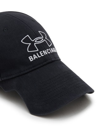 细节 - 点击放大 - BALENCIAGA - X UNDER ARMOUR 剪裁鸭舌帽