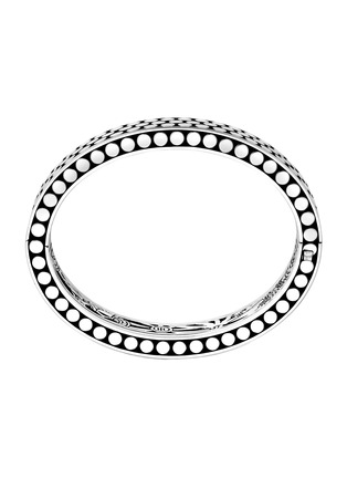 首图 - 点击放大 - JOHN HARDY - Dot Sterling Silver Hinged Bangle — Size M