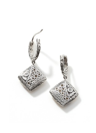 细节 - 点击放大 - JOHN HARDY - Classic Chain Sterling Silver Sapphire Drop Earrings