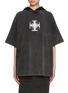 首图 - 点击放大 - WE11DONE - Lace Hood Graphic Print T-Shirt