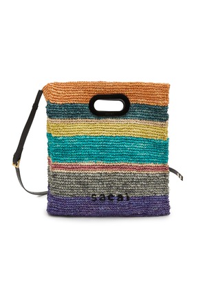 首图 - 点击放大 - SACAI - Medium Raffia New Shopper Bag