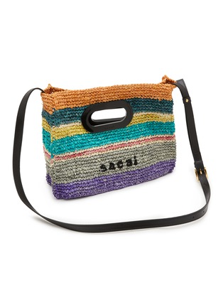 细节 - 点击放大 - SACAI - Small Raffia New Shopper Bag