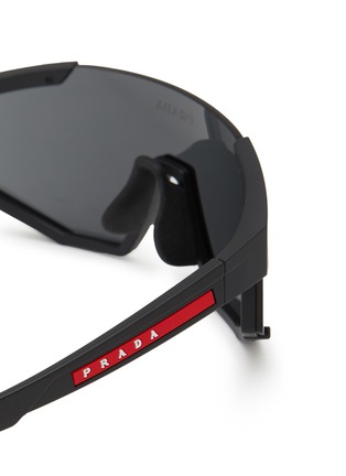 细节 - 点击放大 - PRADA - Acetate Rectangle Sunglasses