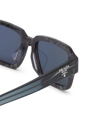 细节 - 点击放大 - PRADA - Acetate Square Sunglasses