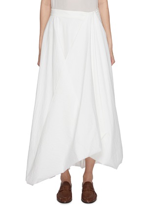 首图 - 点击放大 - BRUNELLO CUCINELLI - Draped Bubble Maxi Skirt