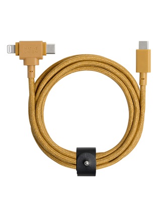 首图 - 点击放大 - NATIVE UNION - Belt Cable Duo C to C/L 1.5M — Kraft