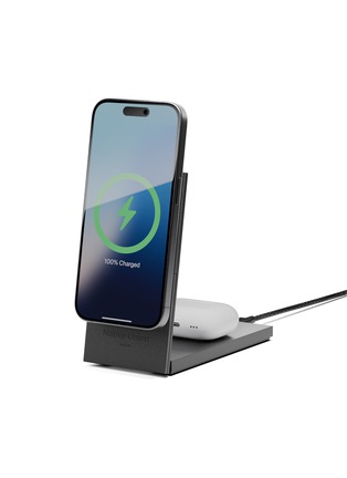 细节 - 点击放大 - NATIVE UNION - Rise 2-in-1 Magnetic Wireless Charger — Black