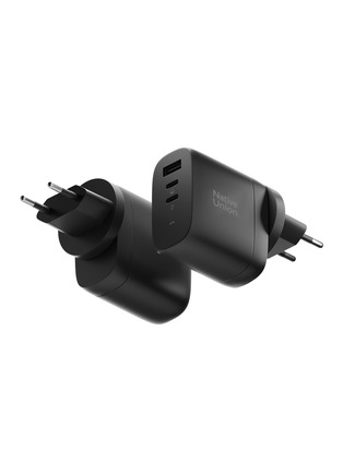 细节 - 点击放大 - NATIVE UNION - Fast Gan Charger PD 67W International (3 Ports) — Black