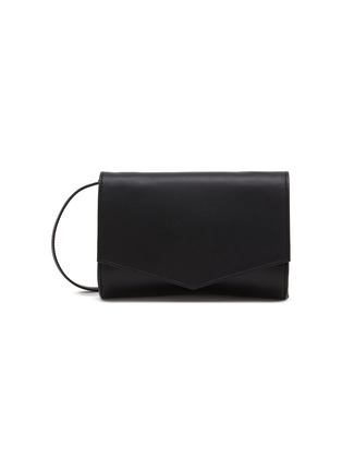 首图 - 点击放大 - Y'S - Metal Clasp Leather Clutch Bag