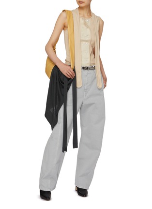 模特儿示范图 - 点击放大 - LEMAIRE - 非对称双扣上衣