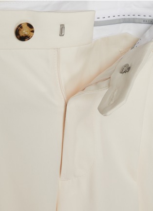 - BRUNELLO CUCINELLI - 纯棉锥形长裤