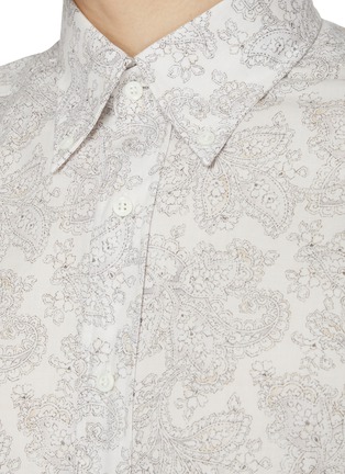  - BRUNELLO CUCINELLI - 印花纯棉衬衫
