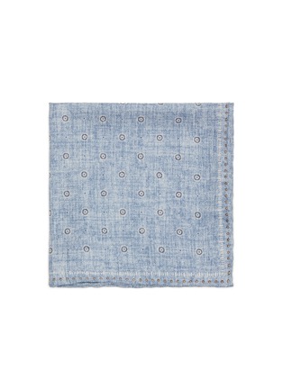 首图 - 点击放大 - BRUNELLO CUCINELLI - Dotted Silk Pocket Square