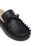 细节 - 点击放大 - JW ANDERSON - Ruffle Leather Men's Loafer Mules