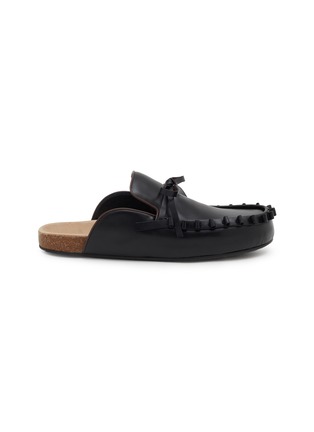 首图 - 点击放大 - JW ANDERSON - Ruffle Leather Men's Loafer Mules