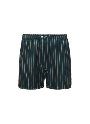 首图 - 点击放大 - DEREK ROSE - Brindisi Striped Silk Boxer