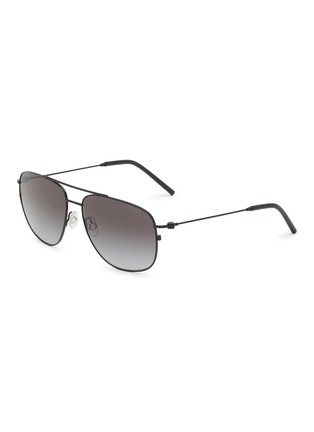 首图 - 点击放大 - MONCLER EYEWEAR - Metal Pilot Sunglasses