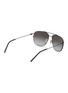 模特儿示范图 - 点击放大 - MONCLER EYEWEAR - Metal Pilot Sunglasses