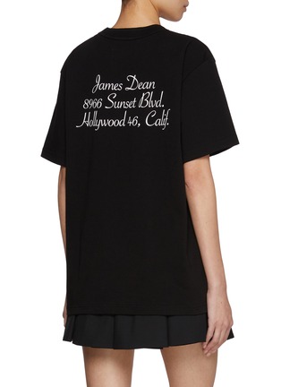 背面 - 点击放大 - SACAI - James Dean Cotton T-shirt