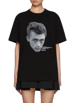 首图 - 点击放大 - SACAI - James Dean Cotton T-shirt