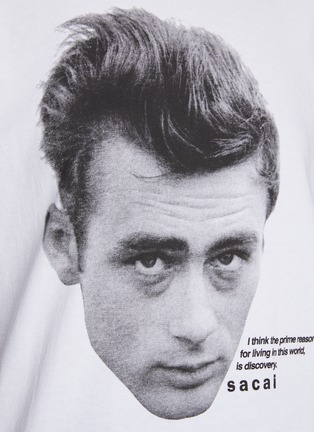  - SACAI - JAMES DEAN 印花 T 恤