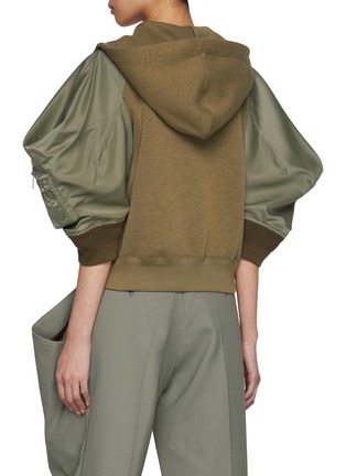 背面 - 点击放大 - SACAI - Sponge Hybrid Hoodie