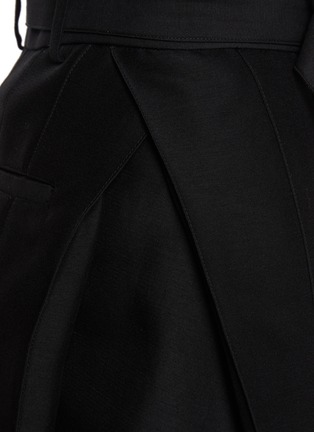  - SACAI - 侧开衩百褶中长半身裙