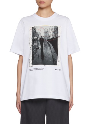 首图 - 点击放大 - SACAI - James Dean Cotton T-shirt