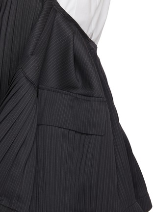  - SACAI - 荷叶边拼接衬衫