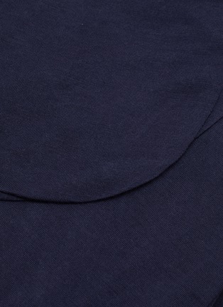 细节 –点击放大 - SHLEEP - Merino Jersey Super King Size Fitted Sheet — Arabian Night Sky
