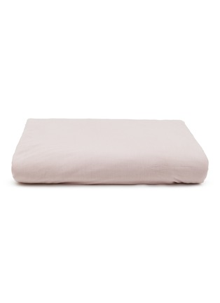 首图 –点击放大 - SHLEEP - Merino Jersey Super King Size Duvet Cover — Dusty Rose