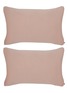 首图 –点击放大 - SHLEEP - Merino Jersey Standard Pillowcase Set of 2 — Dusty Rose